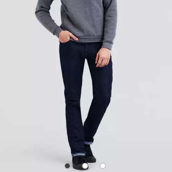 Levis commuter 511 jeans indigo denim - Picture 1 of 12